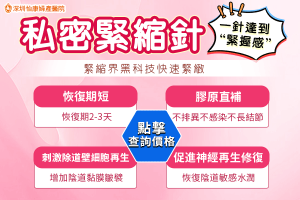 深圳緊縮針價格揭秘：一針多少錢？哪裡可以安全注射